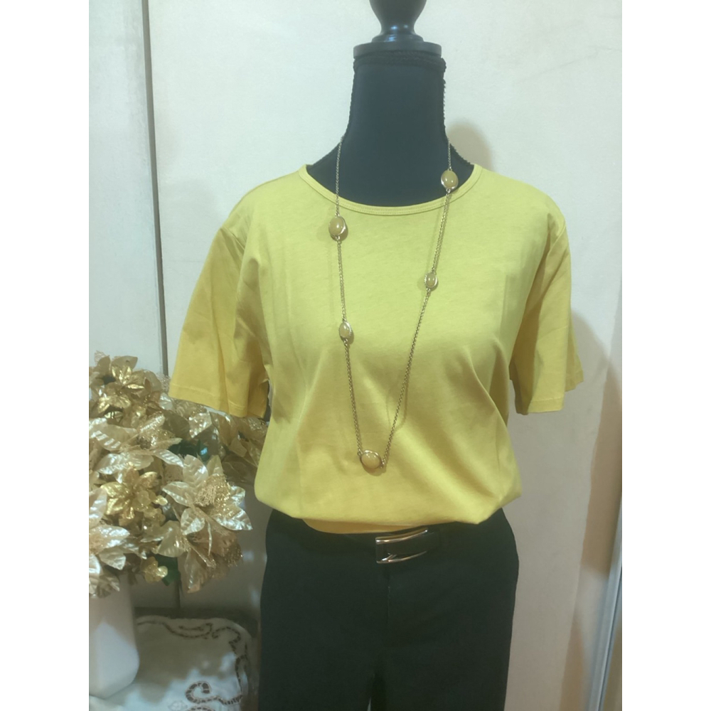 NWT ANN TAYLOR WOMEN’s Mustard Yellow Summer Blouse!